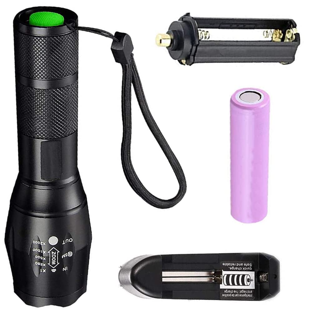 SMALLSUN Multi Purpose 5 Mode LED Flashlight Torch with Powerful Battery & LED with Full Kit & Metal Body (B0BRCX3N64) Amazon Price History, Amazon Price Tracker