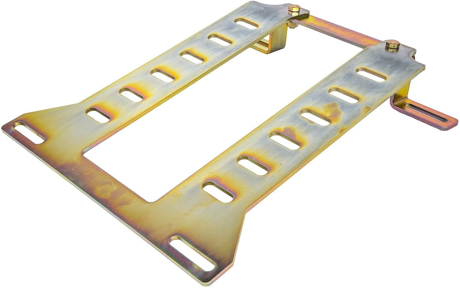 JEGS Steel Seat Mount | Fits 1979-2004 Ford Mustang | Made In USA | 3/16� Thick | Designed For Bottom Mount Seats | Can Be Used With Side Mount Seats With The Purchase Of Side Mount Seat Brackets