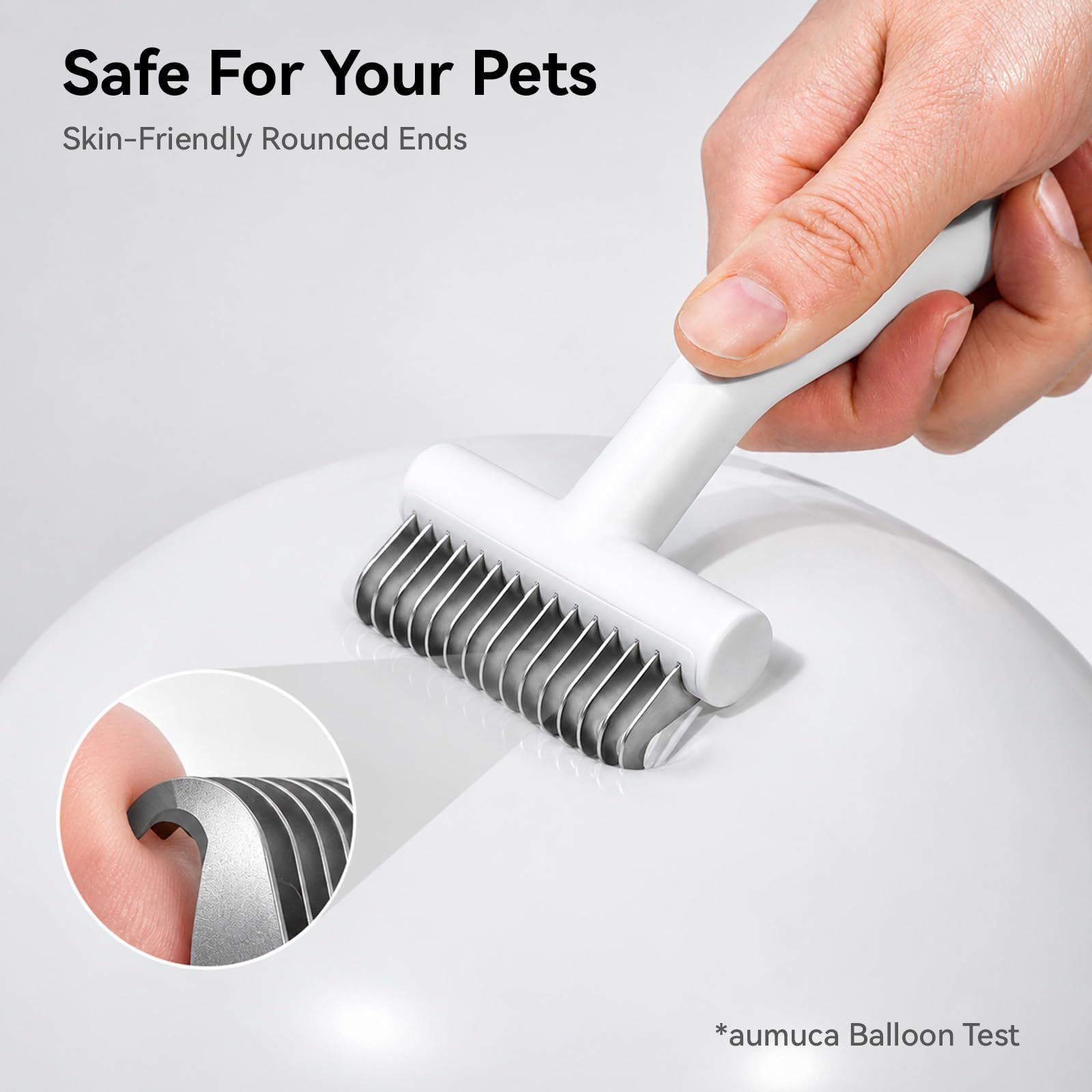 Dog Undercoat Rake - Deshedding for Pets -6 Dog Undercoat Rake - Deshedding for Pets -6