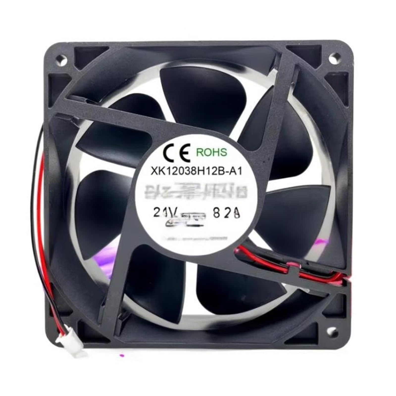PEQYUACTE XK12038H12B-A1 DC 24V 0.30A 120x120x38mm 2-Wire Cooling Fan
