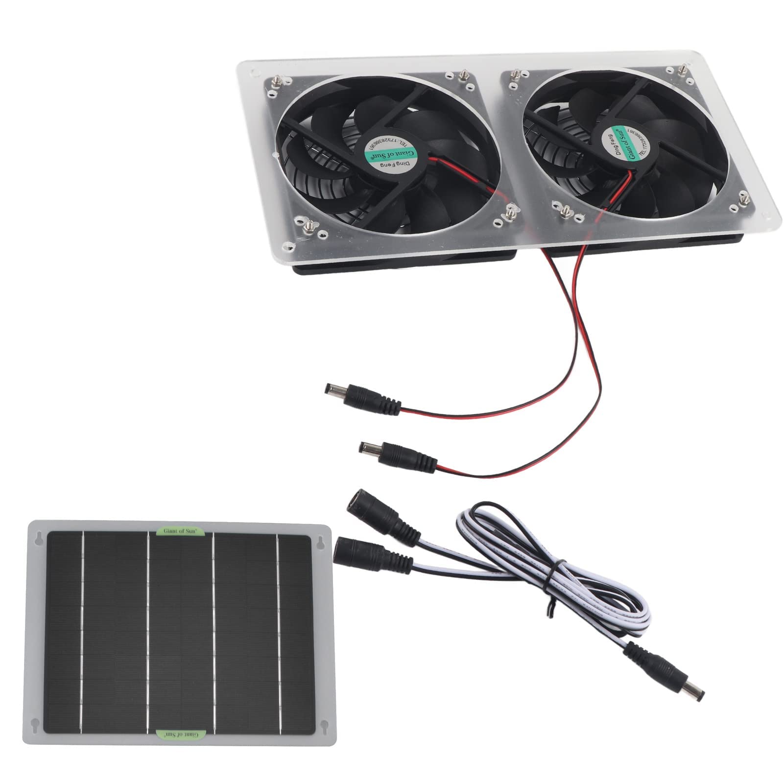 Kit Ventilateur Solaire 100W, Poulailler Extraction