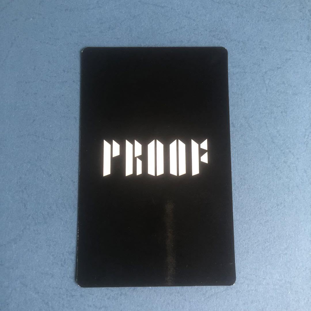 Amazon.co.jp: bts proofジントレカjpfc 2000名限定ラキドロ当選トレカ