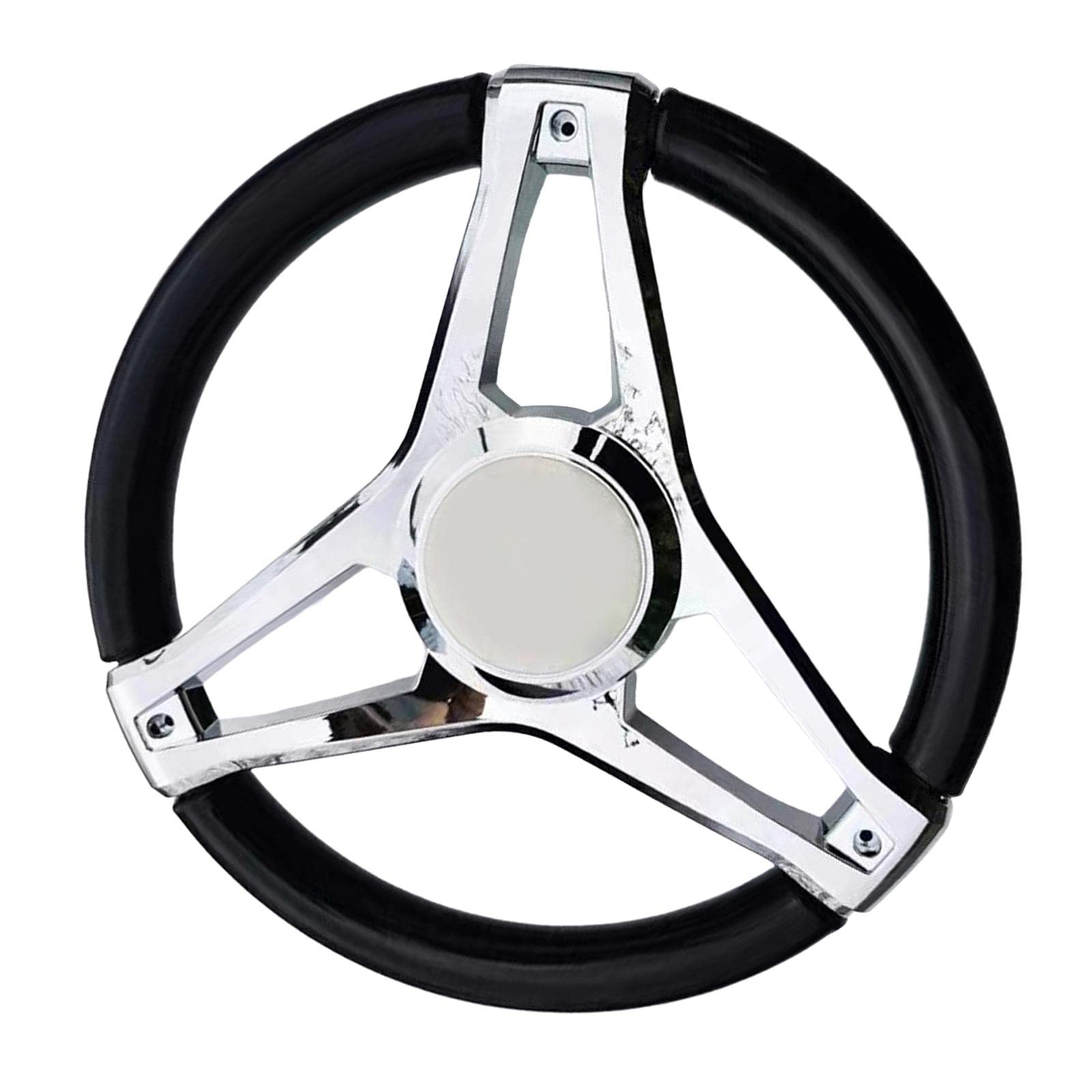 Volante Universal para vehículos acuáticos de 350mm Duradero para yate de lancha rápida