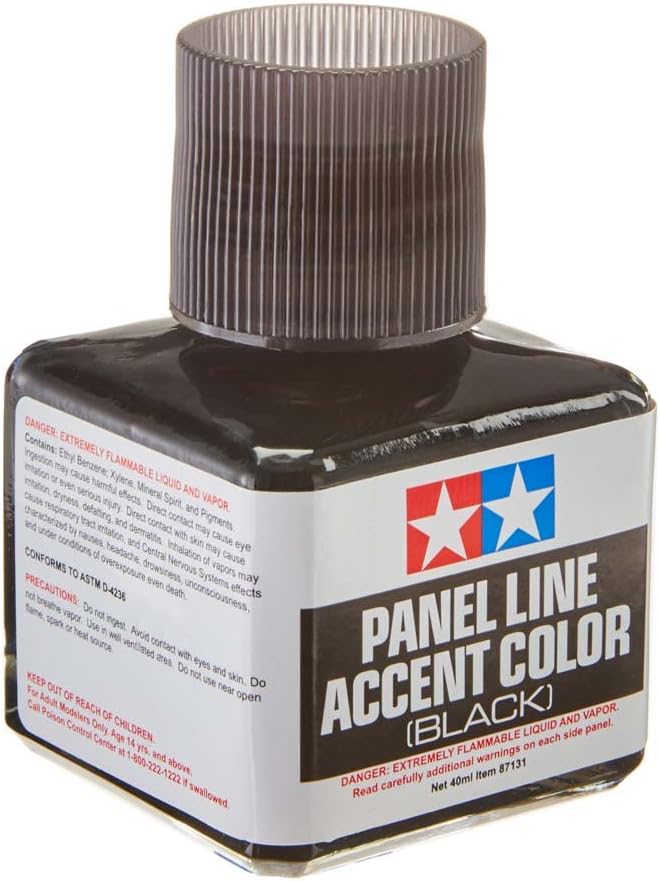 Panel Line Accent Paint (40ml, Black)
