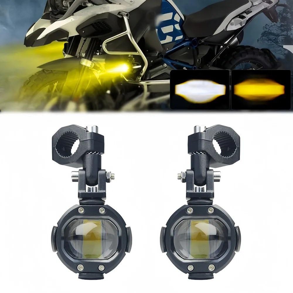 Reflektor pomocniczy LED do jazdy dziennej, dwukolorowy
