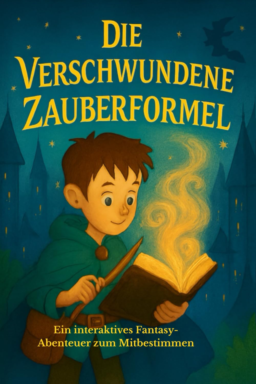 Die verschwundene Zauberformel: Ein magisches Spielbuch voller Entscheidungen und Geheimnisse