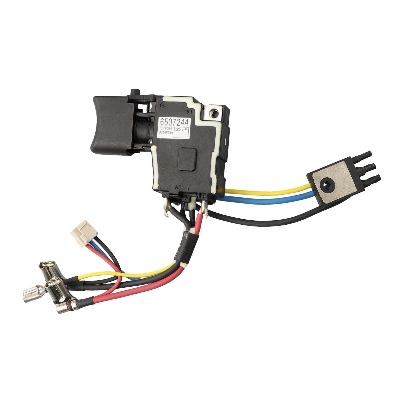 Interruttore DHP448 DHP458 DDF448 DDF458 BHP448 BHP458, parte n. 650724-4/6506824, per componente di ricambio per utensili elettrici