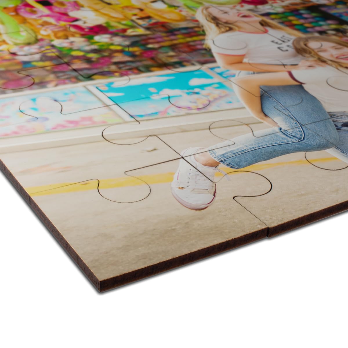 Personalisiertes Fotopuzzle A4 - 99 Teile Mit Standfuß, Individuelles Geschenk