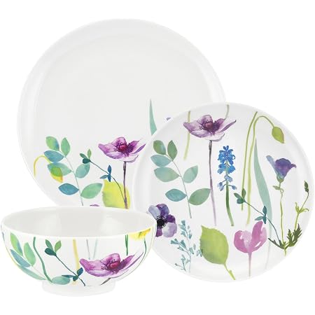 NEW - Portmeirion - Botanic Garden - 4 Piece Set - Anemone, Gladiolus, - HOUSE O