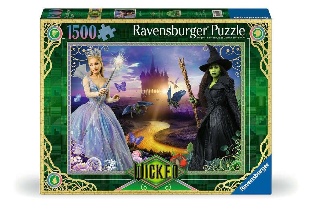 Ravensburger Puzzle 12001581 - Wicked Movie Part 2-1500 Teile Puzzle für Erwachsene und Kinder ab 14 Jahren