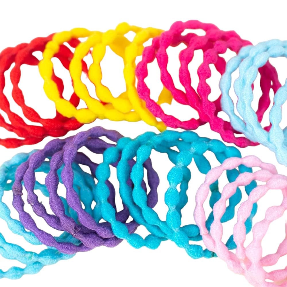 Amazon | ヘアゴム プードルリングゴム ミニサイズ 64本