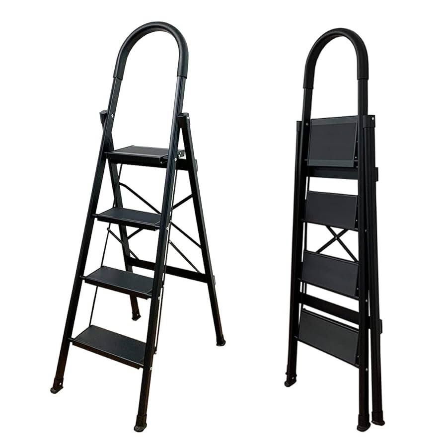 セール中☆ 超軽量 脚立 4段 アルミ製 作業 DIY おしゃれ