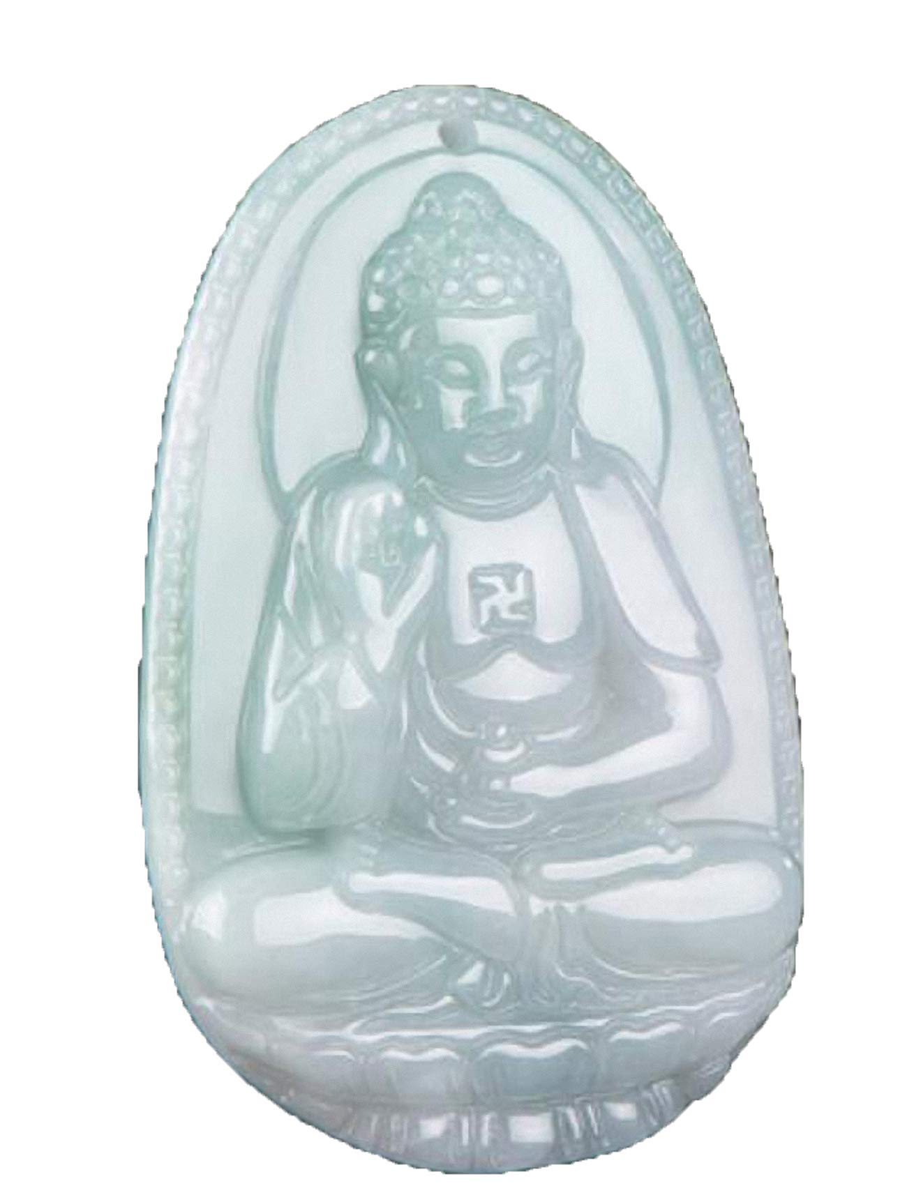 Natürliche Jade EIN Jadeit Sternzeichen Beschützer Gottheit Amulett Anhänger