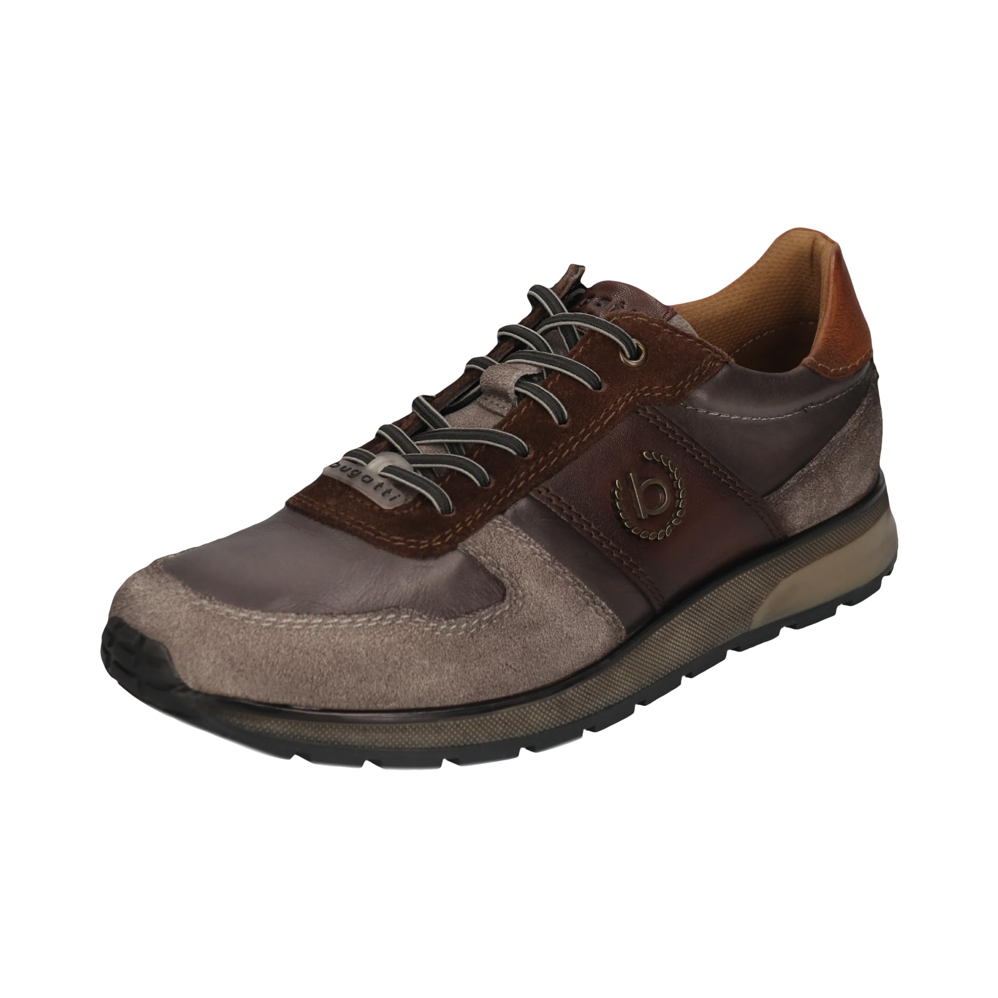 bugatti Men's Lace-Up Shoes 331-APA04, Grey/Dark Grey, 42, Grey Dark Grey, 8 UK