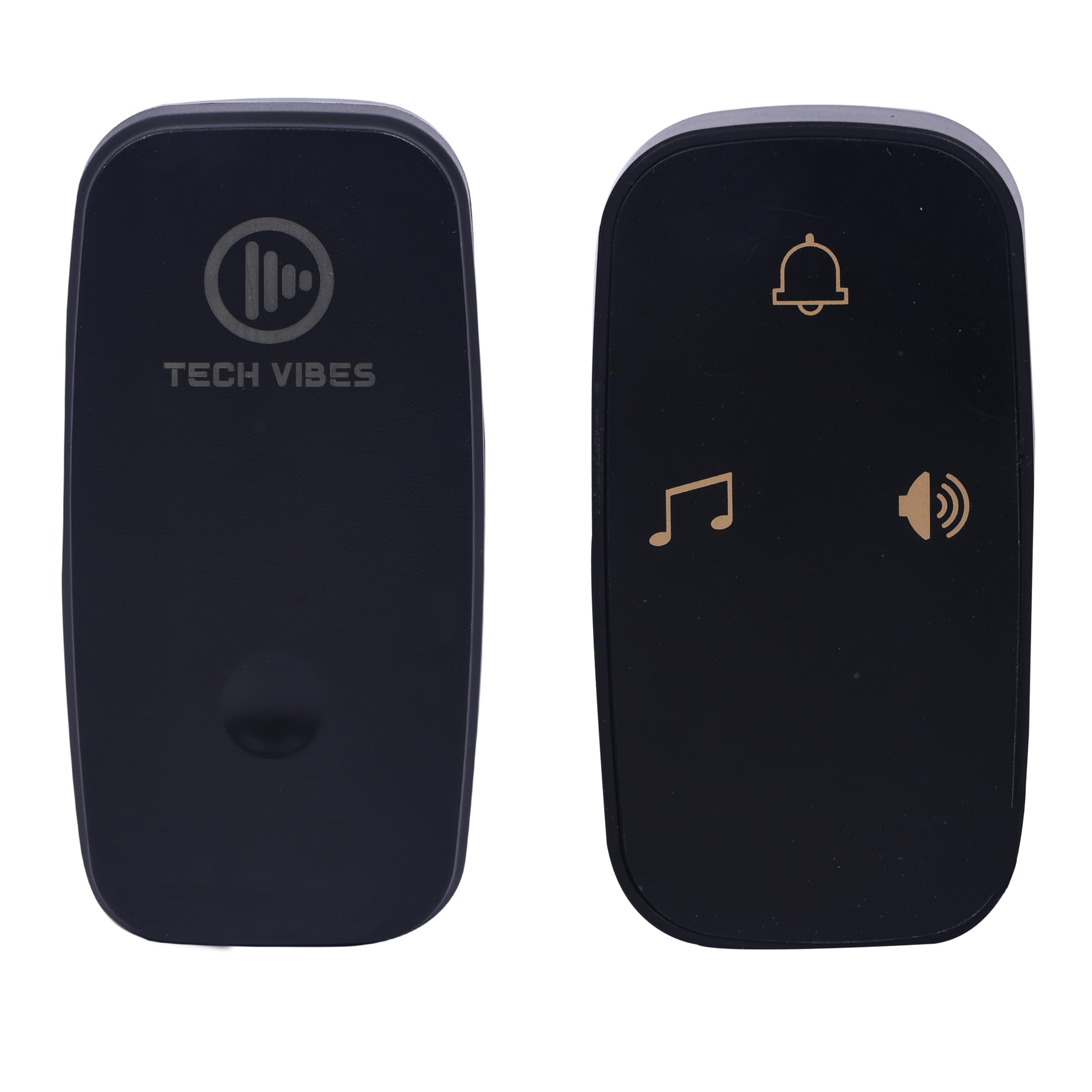 Tech Vibes Wireless Door Bell Home Calling Bell for Home Office Use Battery-Free Long Operating Distance 38 Chimes, LED Light, 4 Level Volume-1 Receiver 1 Push Button NO BATTERIES REQUIRED- Black (B0CY2L9HL5) Amazon Price History, Amazon Price Tracker