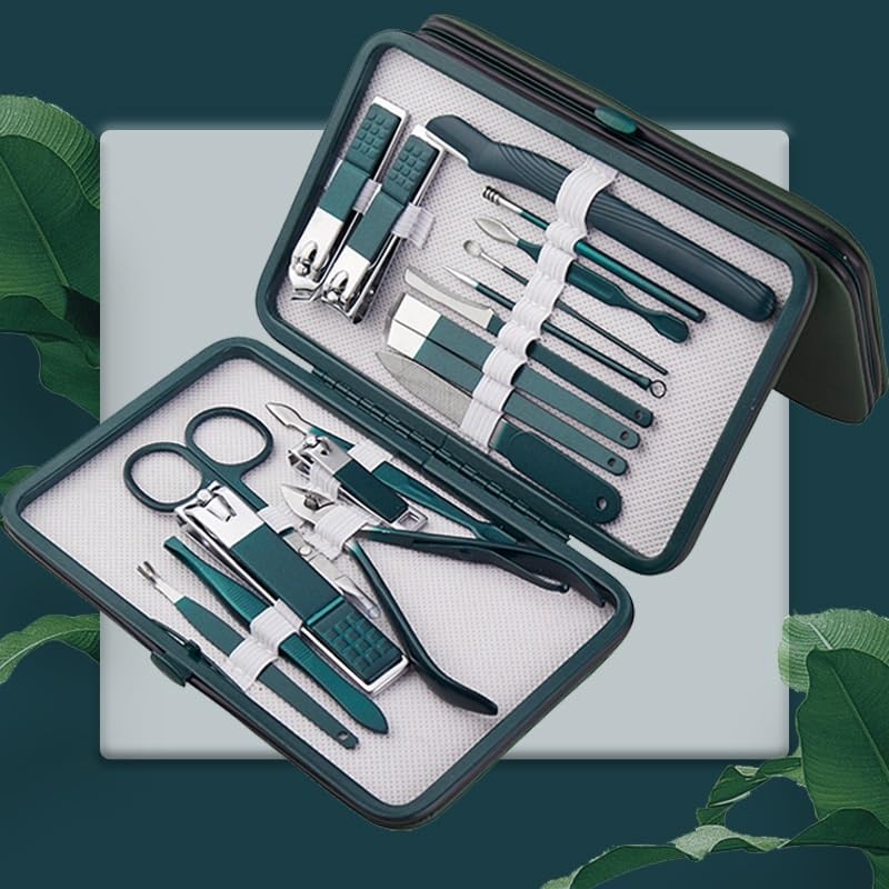 Set de pedicura Set de cortauñas Caja de manicura Herramientas de manicura Cortauñas Cortauñas
