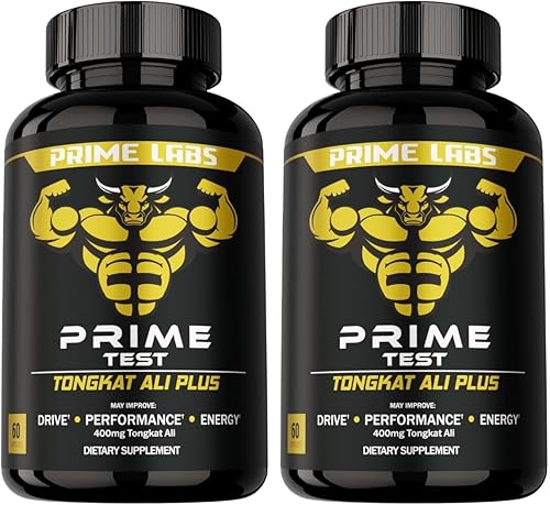 Vista 7 de Prime Labs Tongkat Ali para hombre, raíz de maca negra orgánica y Tribulus Terrestris, rendimiento, vitalidad, energía, 60