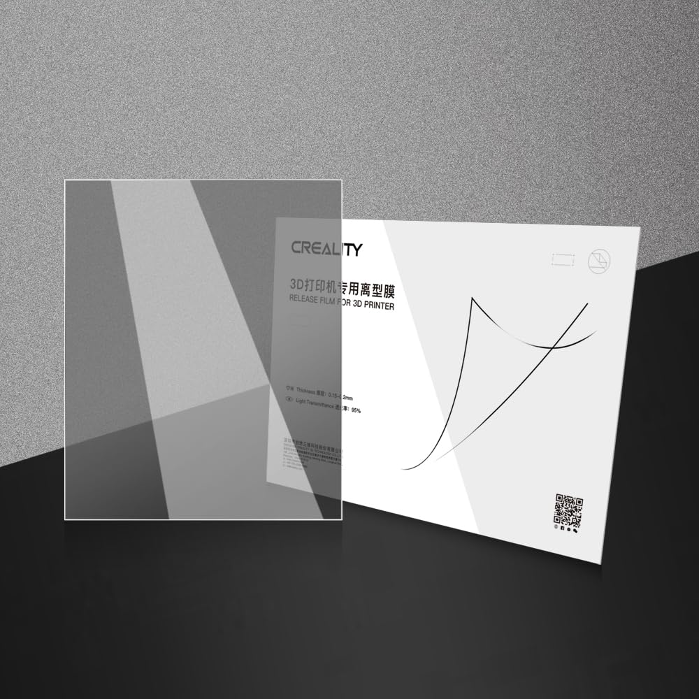 Creality3PCS NFEP Film Release Films 220×180×0.15mm Compatible with Halot One Plus/Halot One Pro/Halot One/Photon M3/ELEGOO Mars 3 LCD SLA DLP Resin 3D Printer