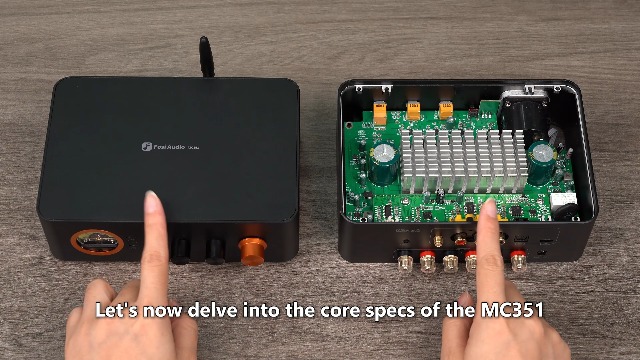 Amazon.com: Fosi Audio MC351 2.1 Channel Integrated Amplifier with
