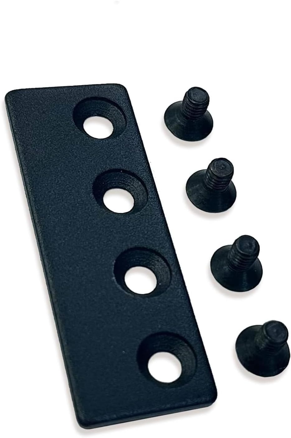 ROYMELO Black Barn Door Hardware Track Connector