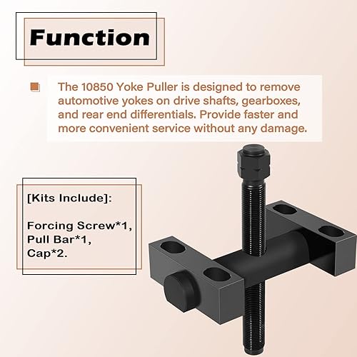 Miniatura 3 de Extractor de yugo ligero 10850 para camiones automotrices, camiones clase 1-2, automóviles y equipo para Ford F-150350, para Chevrolet 15003500,