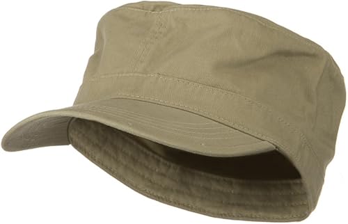 e4Hatscom Gorra militar ajustable de algodón de gran tamaño e4Hatscom Gorra militar ajustable de algodón de gran tamaño