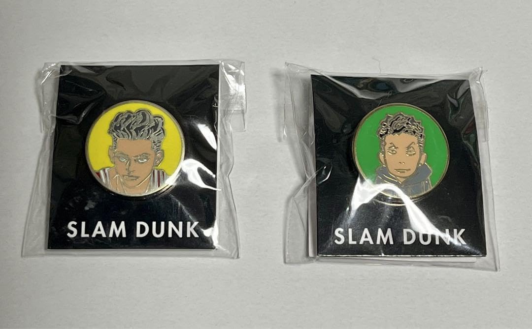 スラダン　新品未開封！SLAMDUNK 宮城リョータ　ピンバッジ2個セット スラダン 新品未開封！SLAMDUNK 宮城リョータ ピンバッジ2個