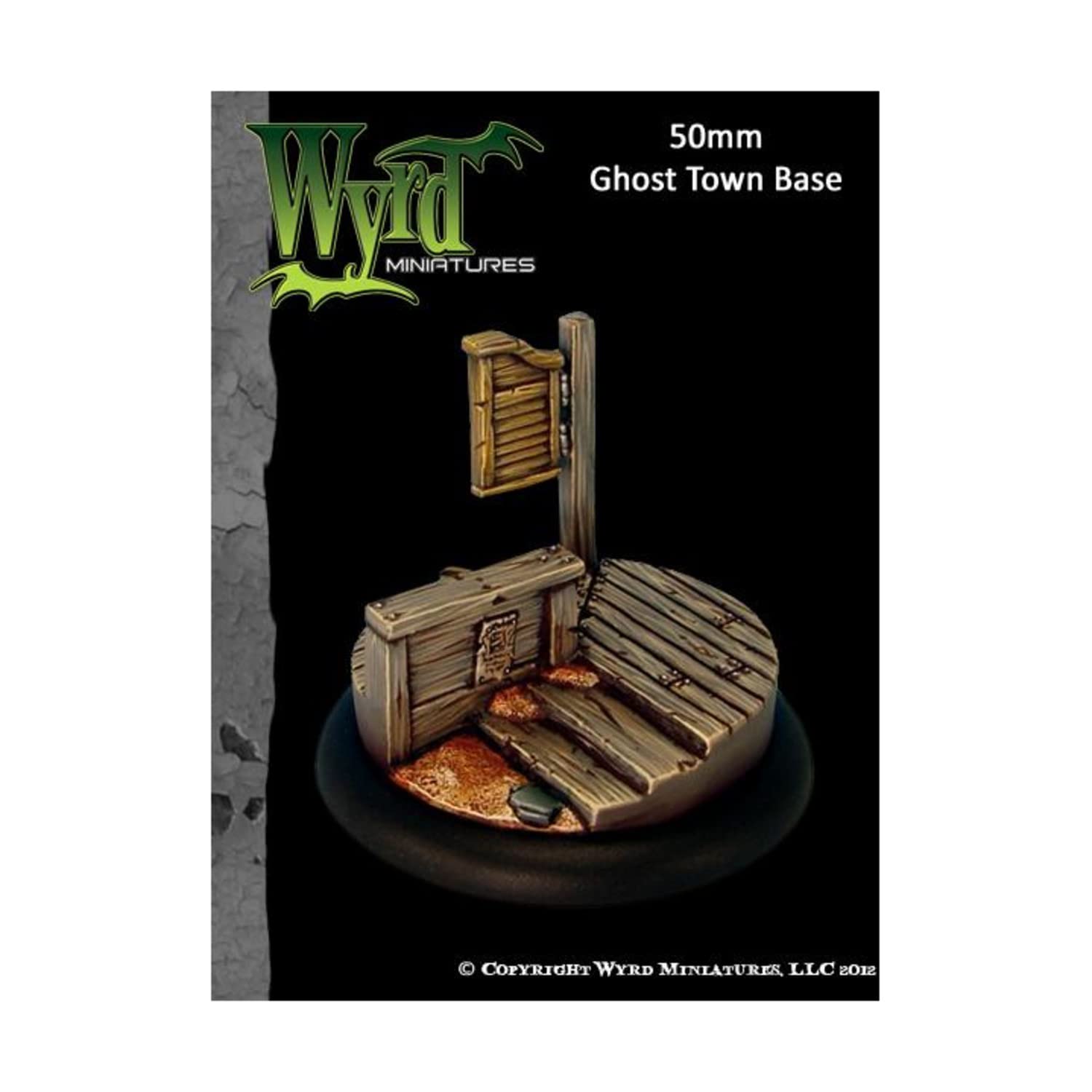 Wyrd Miniatures 50mm Ghost Town Bases Model Kit