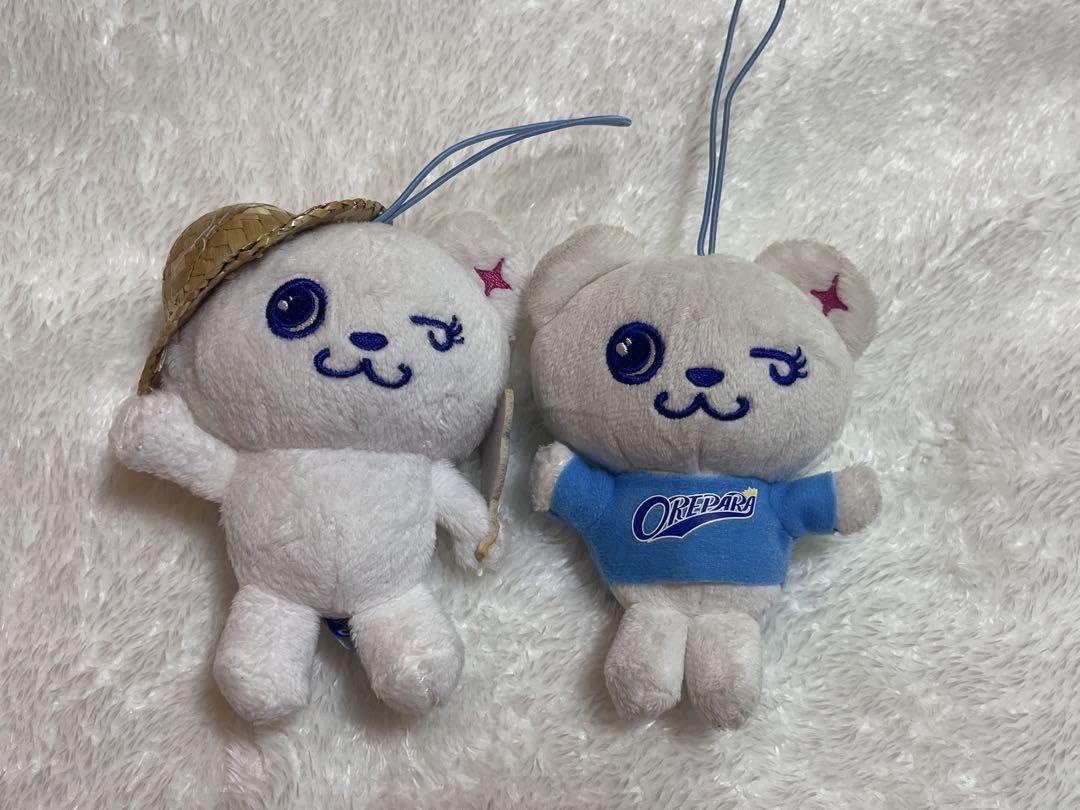 おれパラ おれっくま マスコット ぬいぐるみ 全4種セット おれパラ おれっくま マスコット ぬいぐるみ 全4種セット