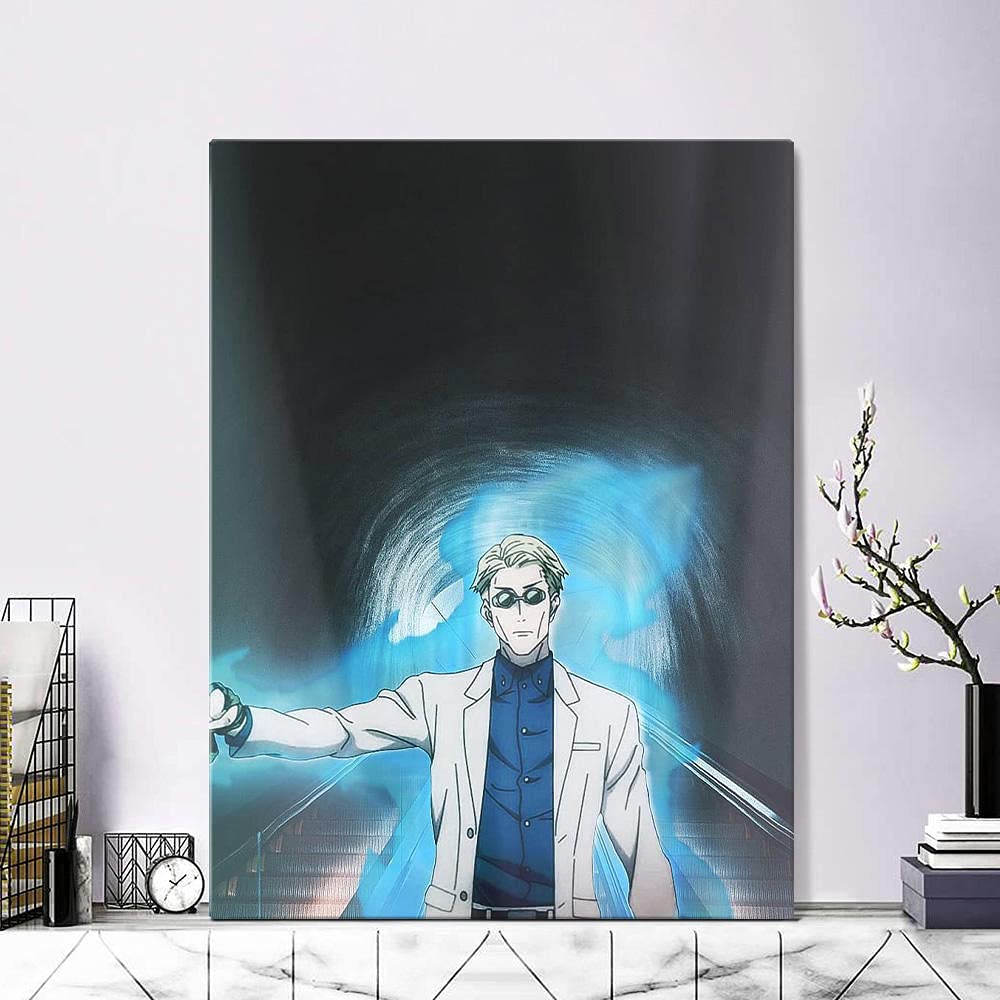 Peinture salon anime sans cadre : décoration de la maison murale 70cm