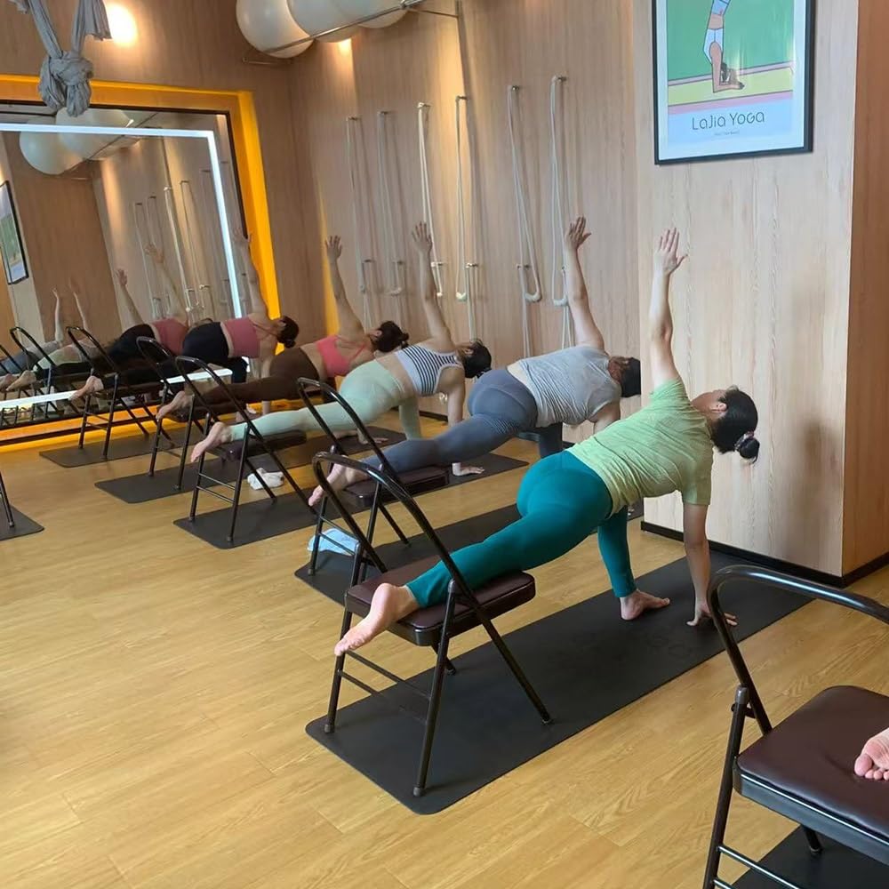 Sedia Auxiliare Professionale per Pilates E Yoga, Sedia Pieghevole