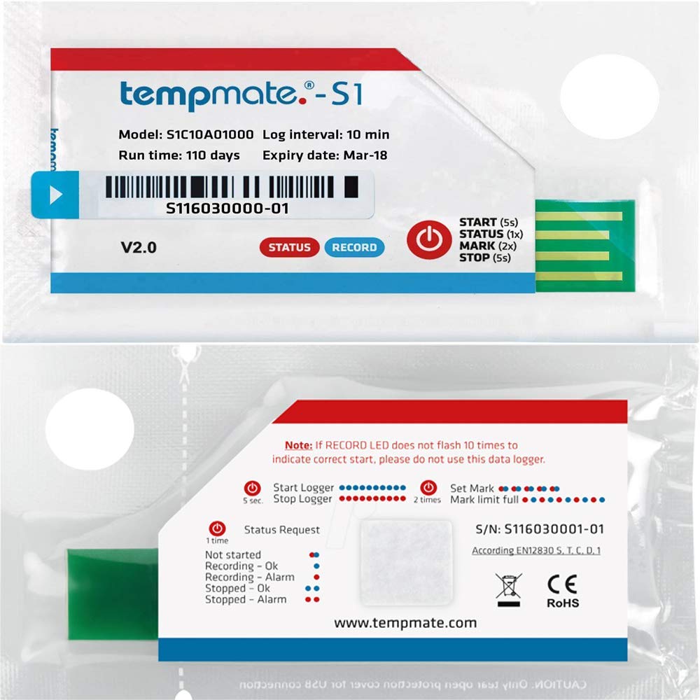 Buy Single Use German Technology tempmateS1 V2.2 Disposable