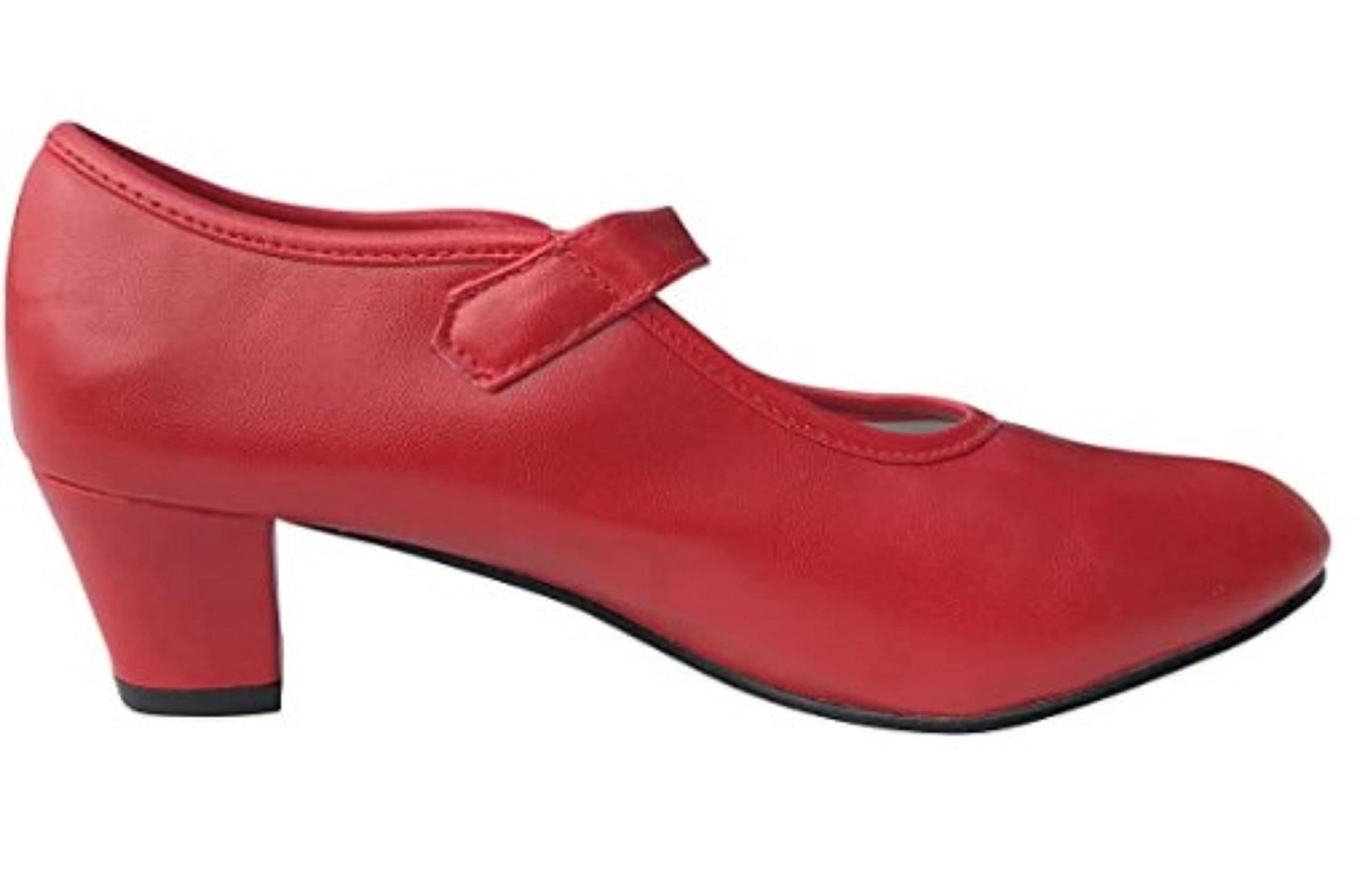 Buty do tańca flamenco o różnych rozmiarach od dziewczynki do kobiet.