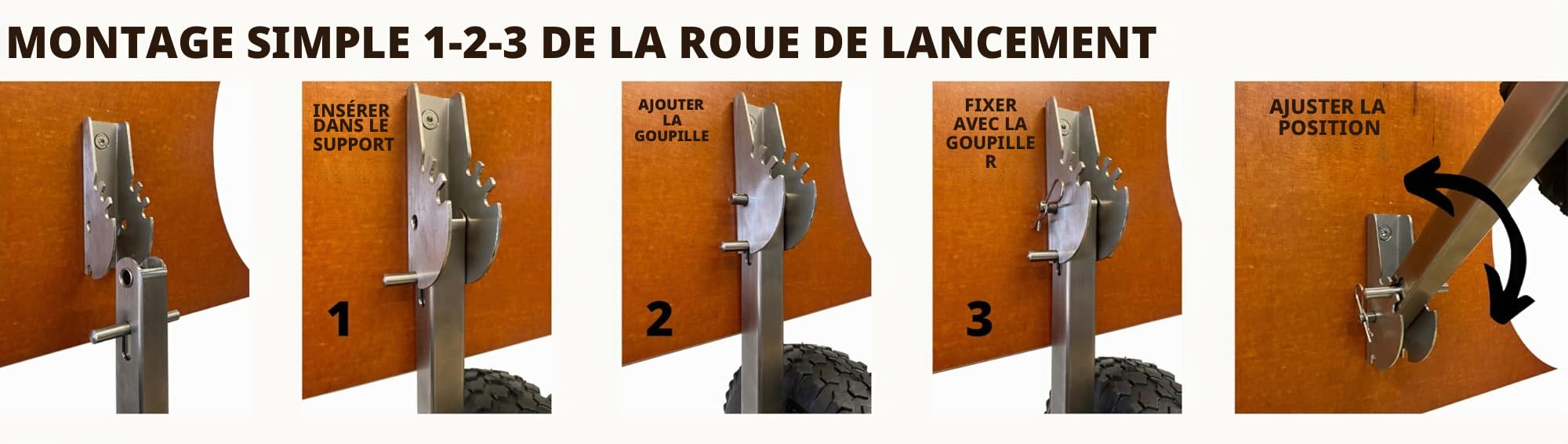 Roues de mise à l'eau, roues de bateau, bateau pneumatique, pliable, roues arrière, roues de transport