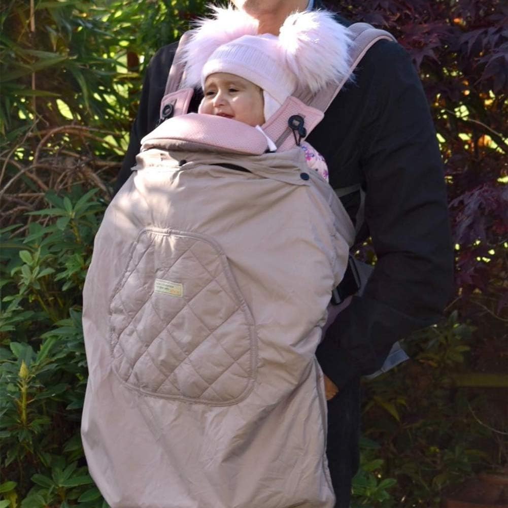 Bebear Winter Cover for Baby Carrier Warm Universal Hoodie Baby Carrier Cover for All Seasons