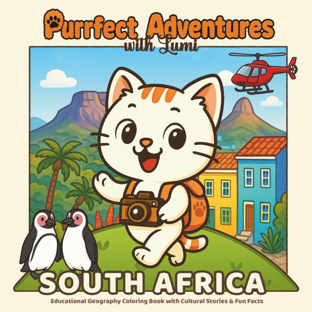 Purrfect Adventures with Lumi – South Africa: From lions to penguins – a pawsome journey through South Africa’s wild heart