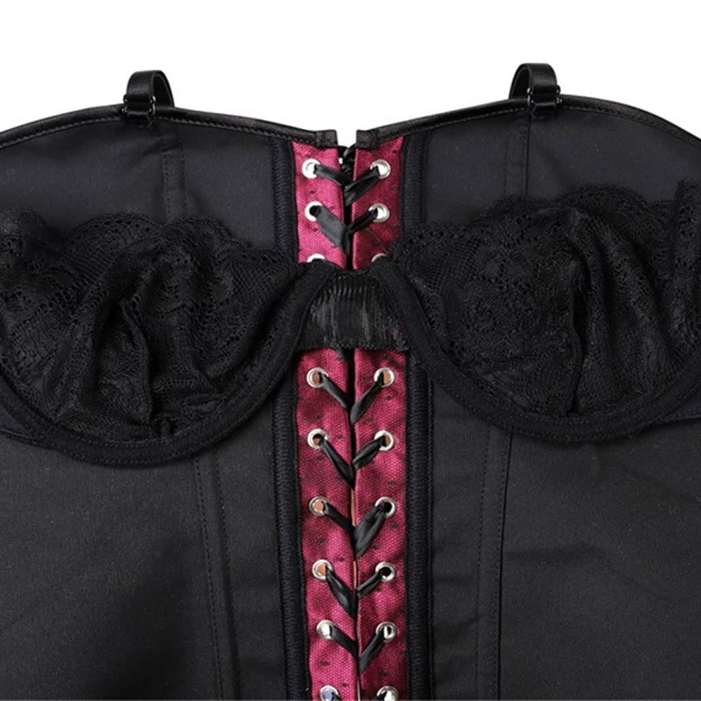 Panie Four Seasons Lace Polka Dot Brzuch Shapewear Pas do pończoch Podtrzymujący piersi Sexy Sling