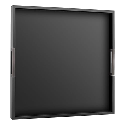 Joy&Grace Large Square Ottoman Tray for Living Room and Coffee