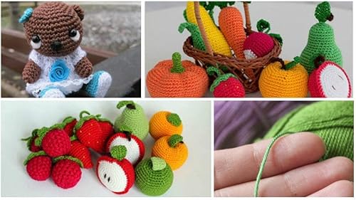 Miniatura 3 de Yarn Art Begonia 100% algodón mercerizado, lote de 5 madejas (paquete), total 8.8 onzas cada 1.76 onzas (1.76 oz)  185 yardas (554.5 ft), deporte