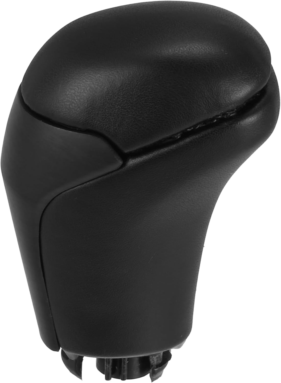 X AUTOHAUX Car Auto Automatic Gear Stick Shift Knob for Toyota Highlander 2014-2019 Tacoma TRD Sport 3.5L Black Faux Leather Black Wood Pattern