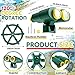 Xuhal Playground Equipment Bundle Set Learning Toy Include Steering Wheel Toy Pirate Ship Wheel and Playground Binoculars Scope Accessory for Jungle Gym Swing Set Play Set Backyard Tree Playhouse