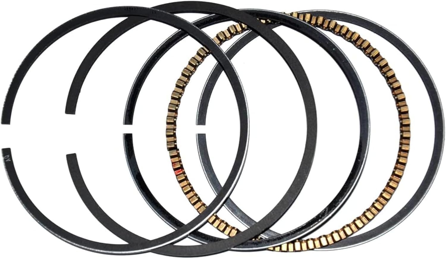 Piston And Piston Rings Gasket Kit Compatible with Suz-uki LT125 125cc