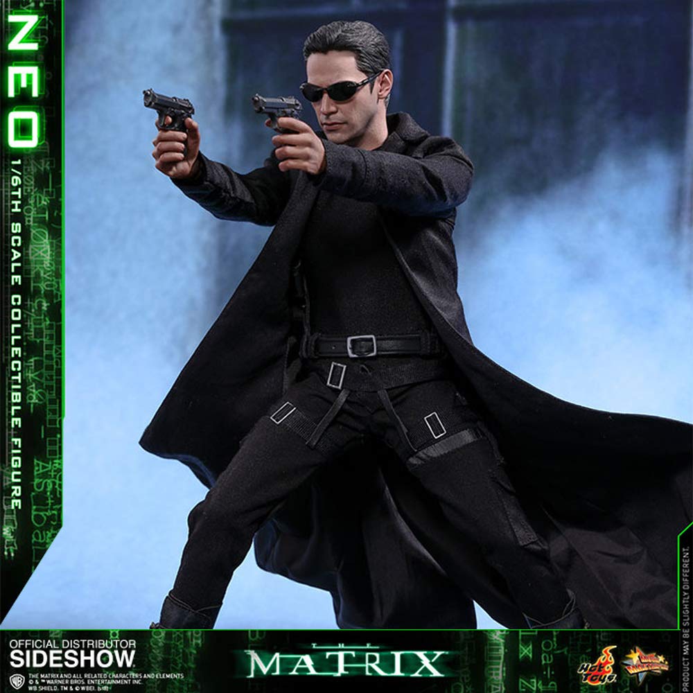 Hot Toys The Matrix Neo Keanu Reeves MMS466 1/6 Figure | Amazon.com.br