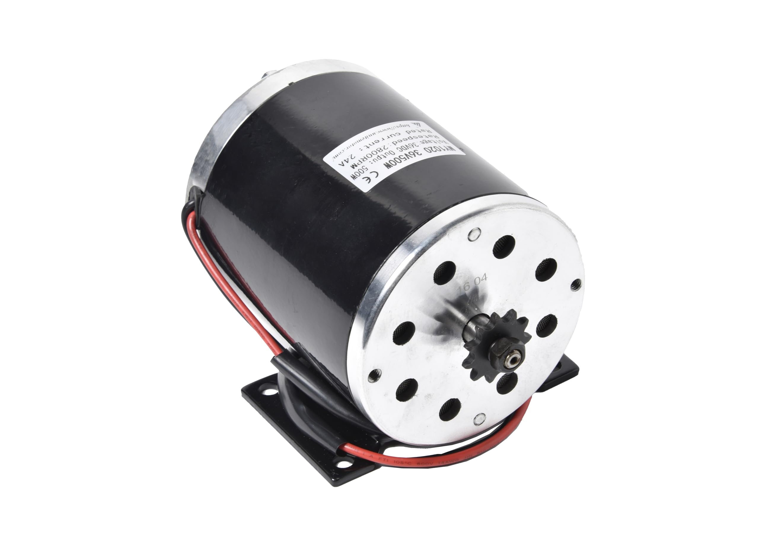 Amazon.co.jp: AlfaWheels ベース付き電動モーター 500ワット 36ボルト