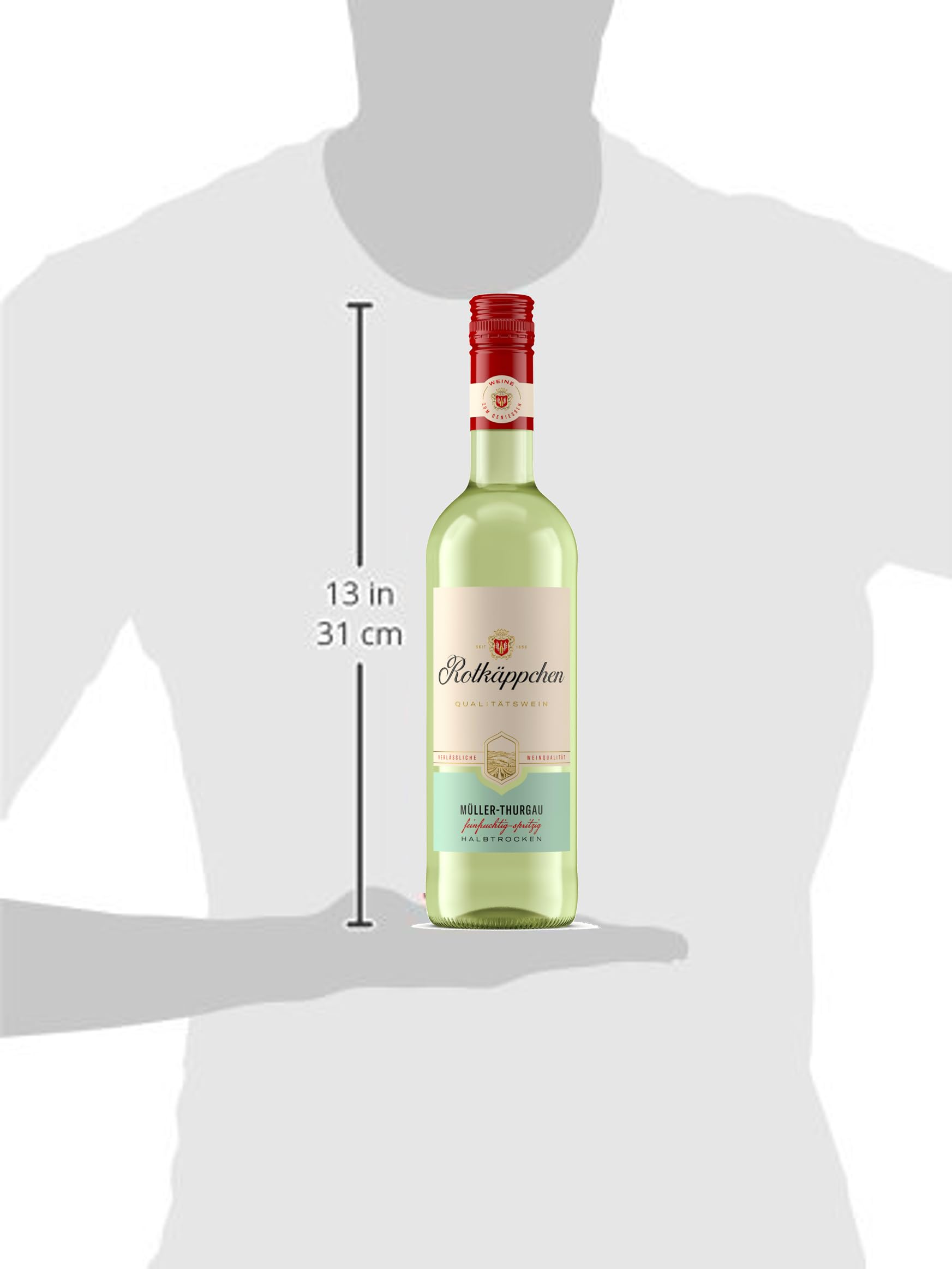Rotkäppchen Qualitätswein Müller-Thurgau halbtrocken (6 x 0.75 l)