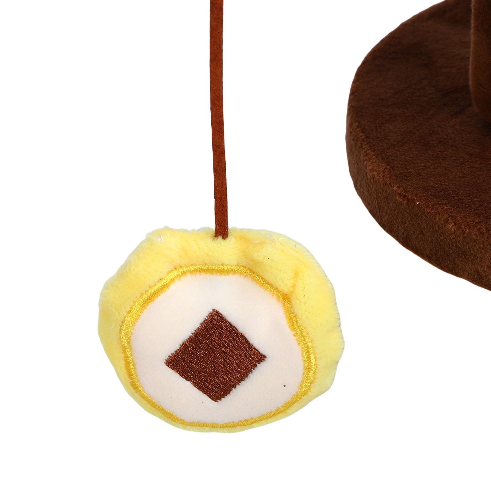 Griffoir pour Chat, en Sisal, avec Circuit à Balles Interactif, pour Chats D'intérieur Adultes, 33 X 67 cm. Protection Anti-griffures pour Meubles.