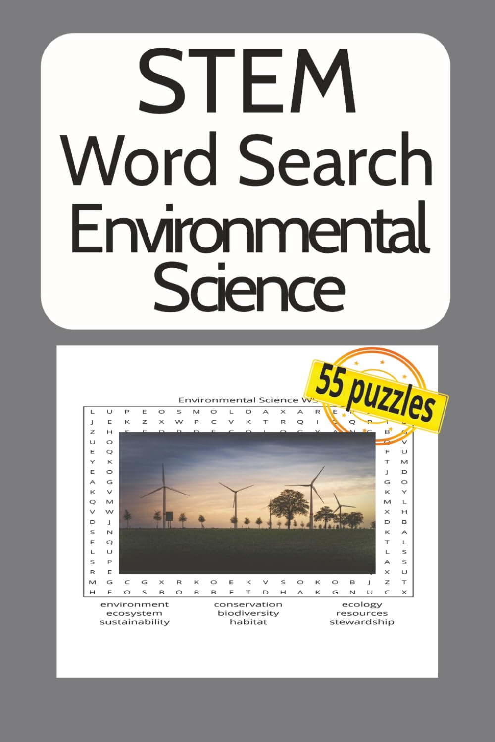 STEM Word Search Environmental Science