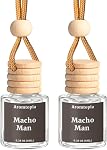 Car Air Freshener Hanging, 2 Pack Car Air Fresheners Diffuser - White Tea Fragrance Oil Air Diffuser for Car, Long Lasting Fragrance Inspired by Shangri-La Hotel