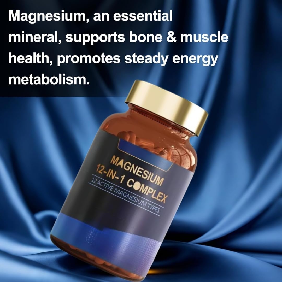 Complesso di magnesio 12 in 1 - Supporto cardiaco