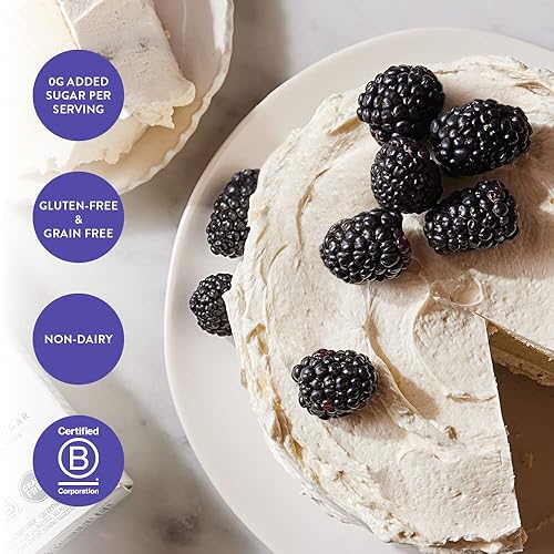 Miniatura 5 de King Arthur Mezcla para pasteles keto para hornear amarillo 008 onzas de carbohidratos netos 008 onzas de azúcar añadida por porción baja en